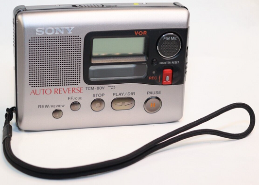 REFURBISHED - Sony Walkman Cassette-Corder TCM-80V - (Fully Operational) Serial No: 148706