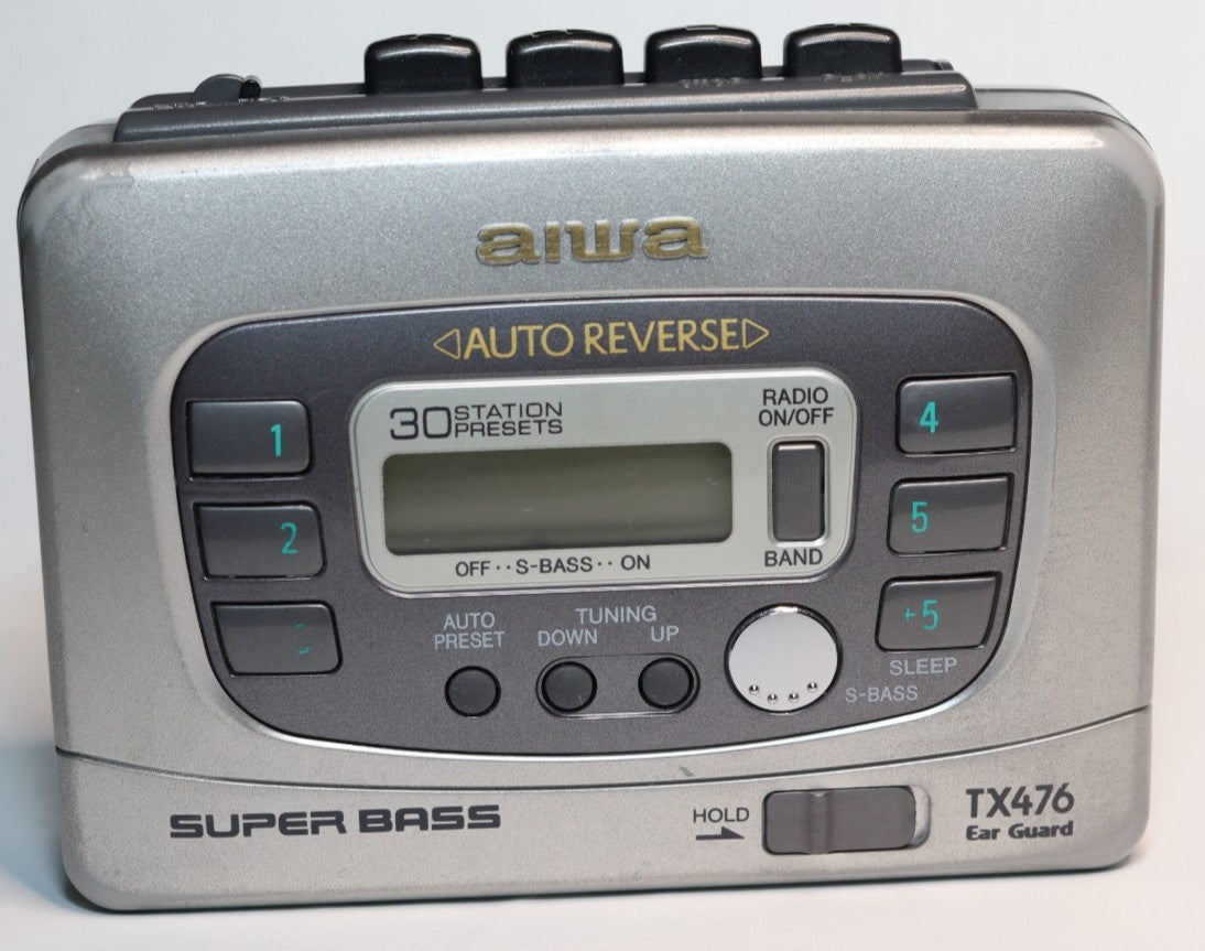 Aiwa Radio/Cassette Player TX476 - (Fully Operational) Serial No: S06EC7591275