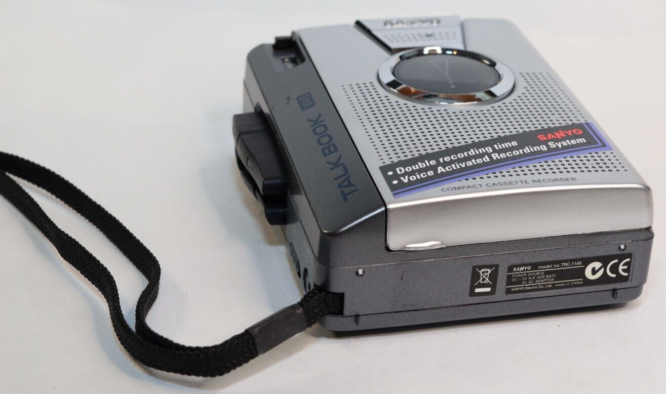 REFURBISHED - Sanyo Cassette Recorder BOXED TRC-1149 - (Fully Operational) SN:M5X35572