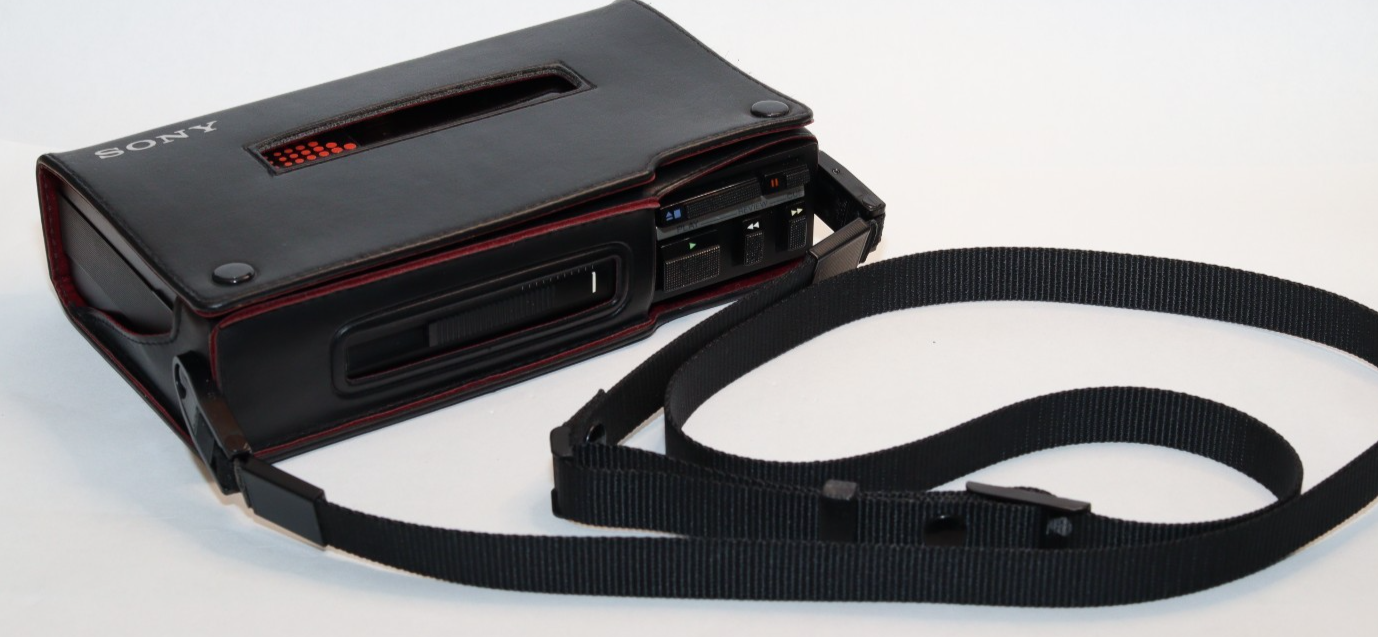 REFURBISHED - Sony Walkman Cassette Player WM-D6C With Case and Shoulder Strap - (Fully Operational) Serial No:234462