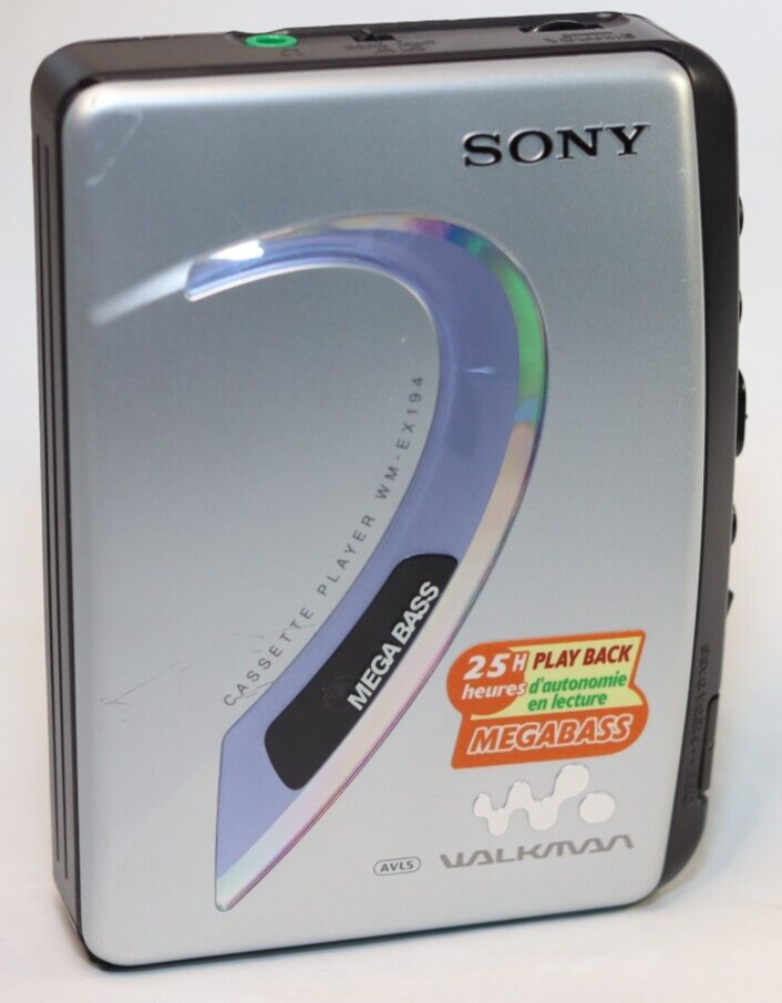 REFURBISHED - Sony Walkman Cassette Player WM-EX194 - (Fully Operational) Serial No: 1264611