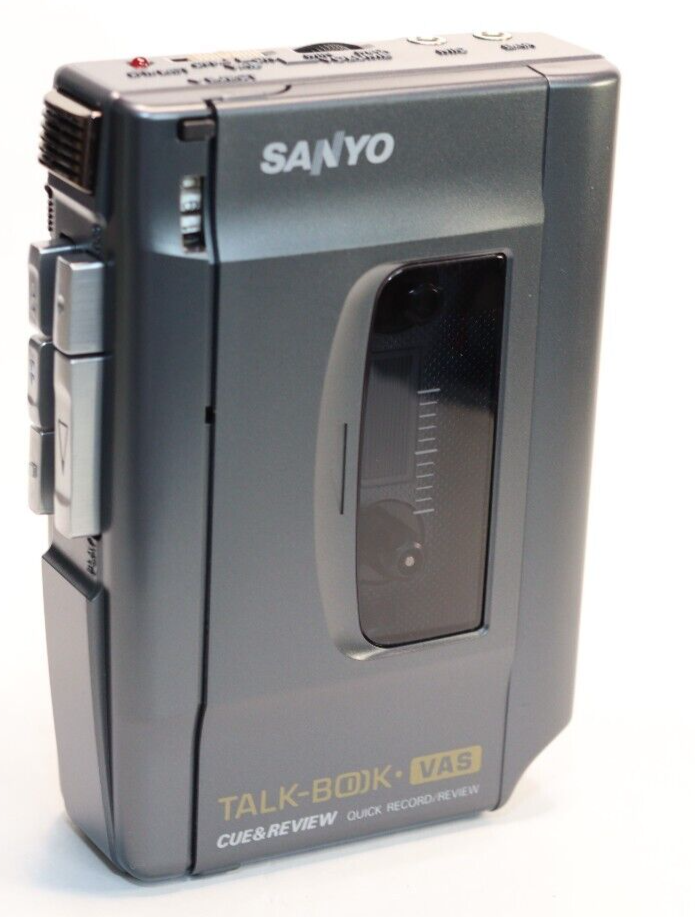 REFURBISHED - Sanyo Cassette-Recorder TRC-800C Boxed inc Case and Documents - SN: N5300077 - (Fully Operational)