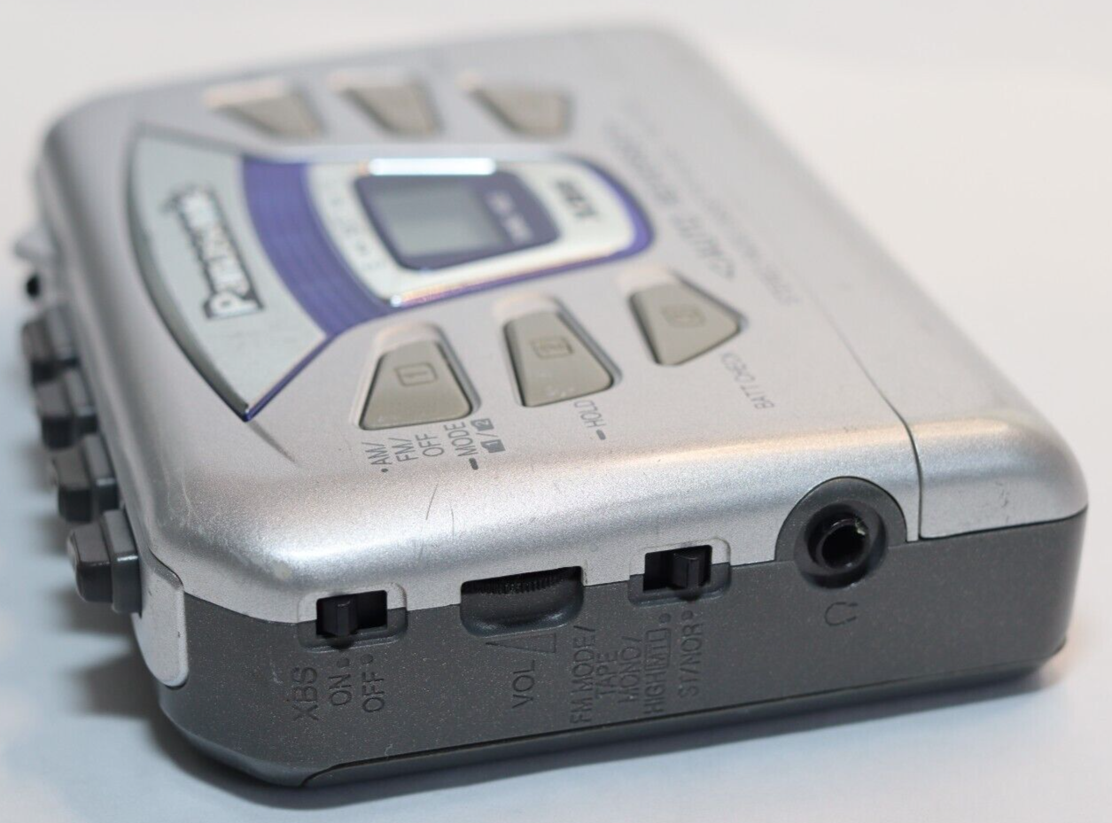 REFURBISHED - Panasonic Cassette Player RQ-CR15V - (Fully Operational) Serial No: WH0FA54774