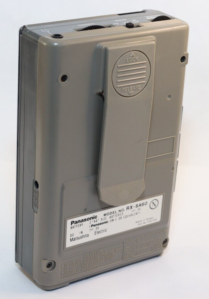 REFURBISHED - Panasonic Radio/Cassette Player RX-SA60 - (Fully Operational) SN: 8EBGCC07185