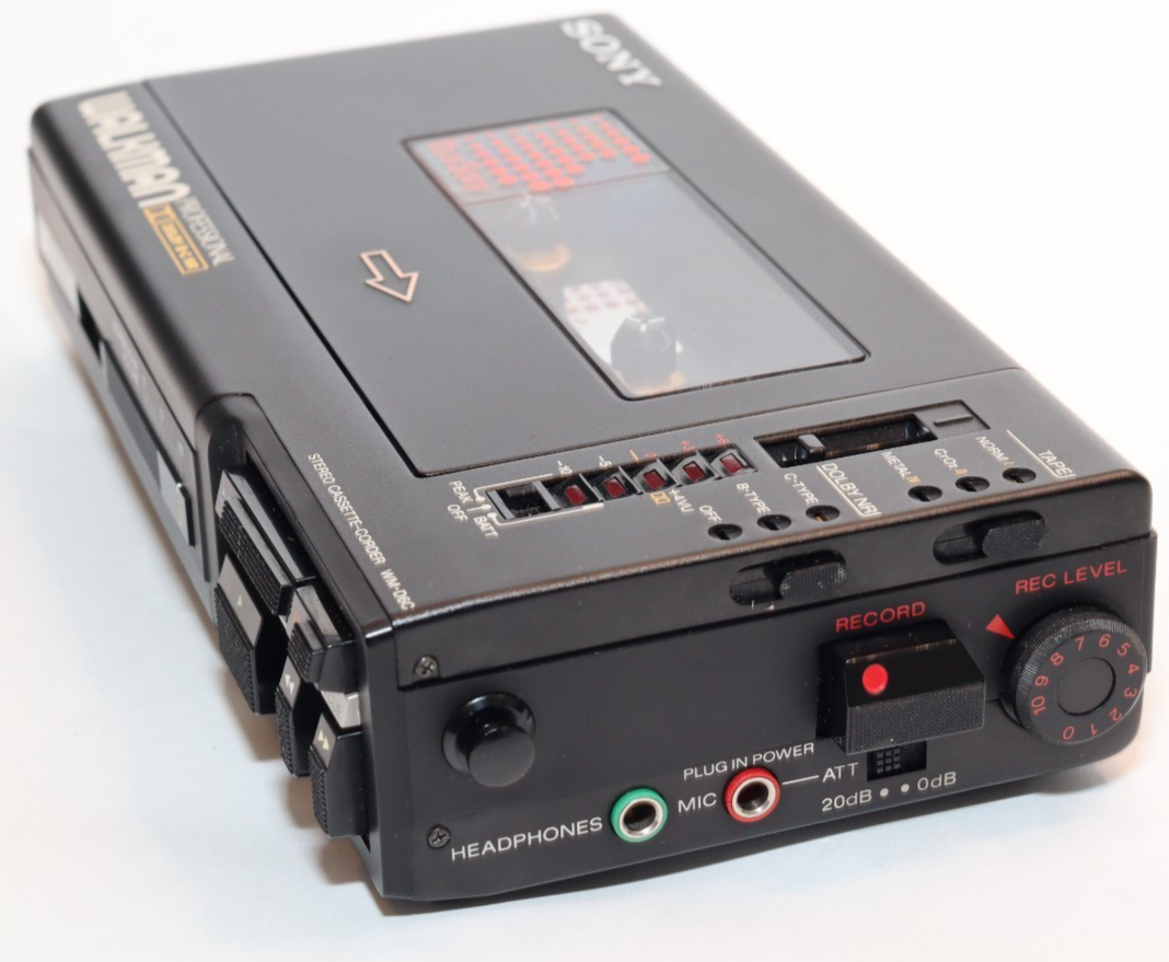 REFURBISHED - Sony Walkman Cassette Player WM-D6C With Case and Shoulder Strap - (Fully Operational) Serial No:234462