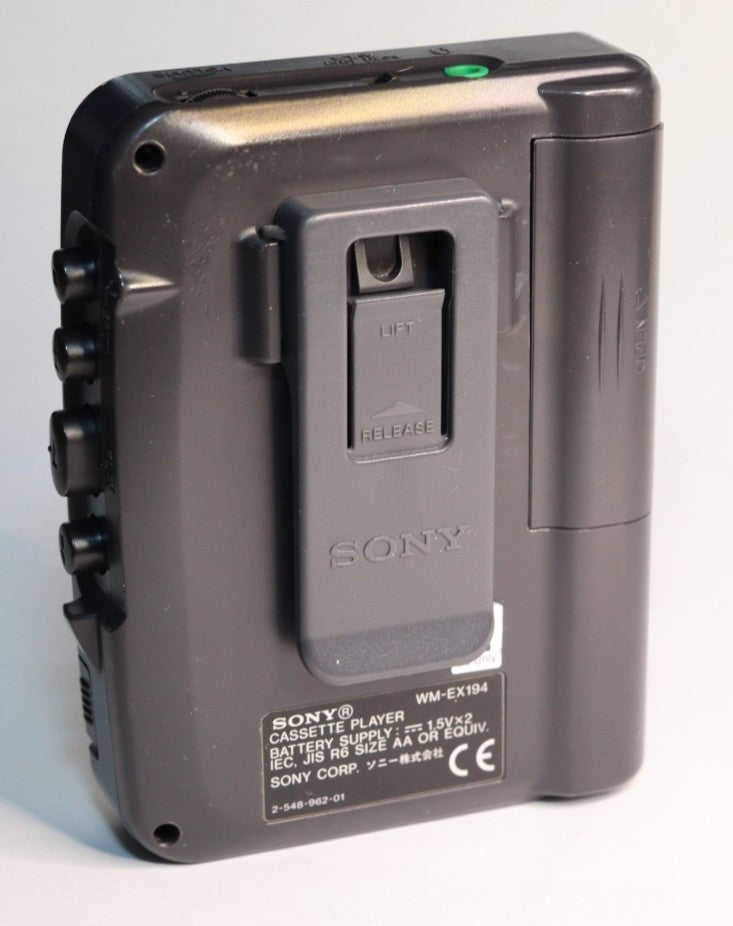 Sony Walkman Cassette Player WM-EX194 - (Fully Operational) Serial No: 1235922
