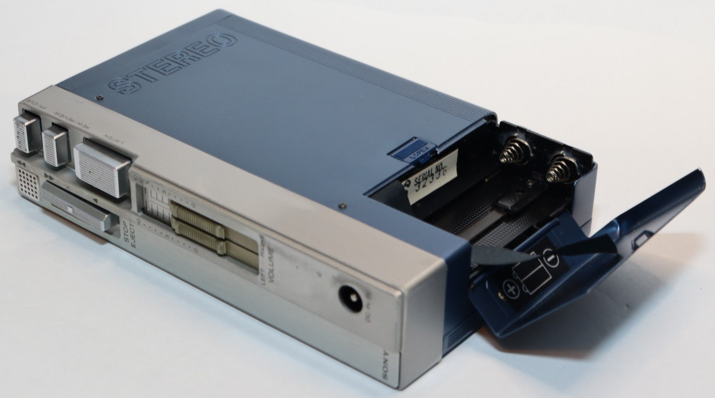 REFURBISHED - Sony Walkman Cassette Player TPS-L2 - (Mid Term) LOW Serial No: 32336 (Fully Operational)