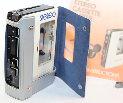 REFURBISHED - Sanyo Cassette Player M4430 - Serial Matched Boxed With Case ,Shoulder Strap and Instructions - (Fully Operational) Serial No: 14503554