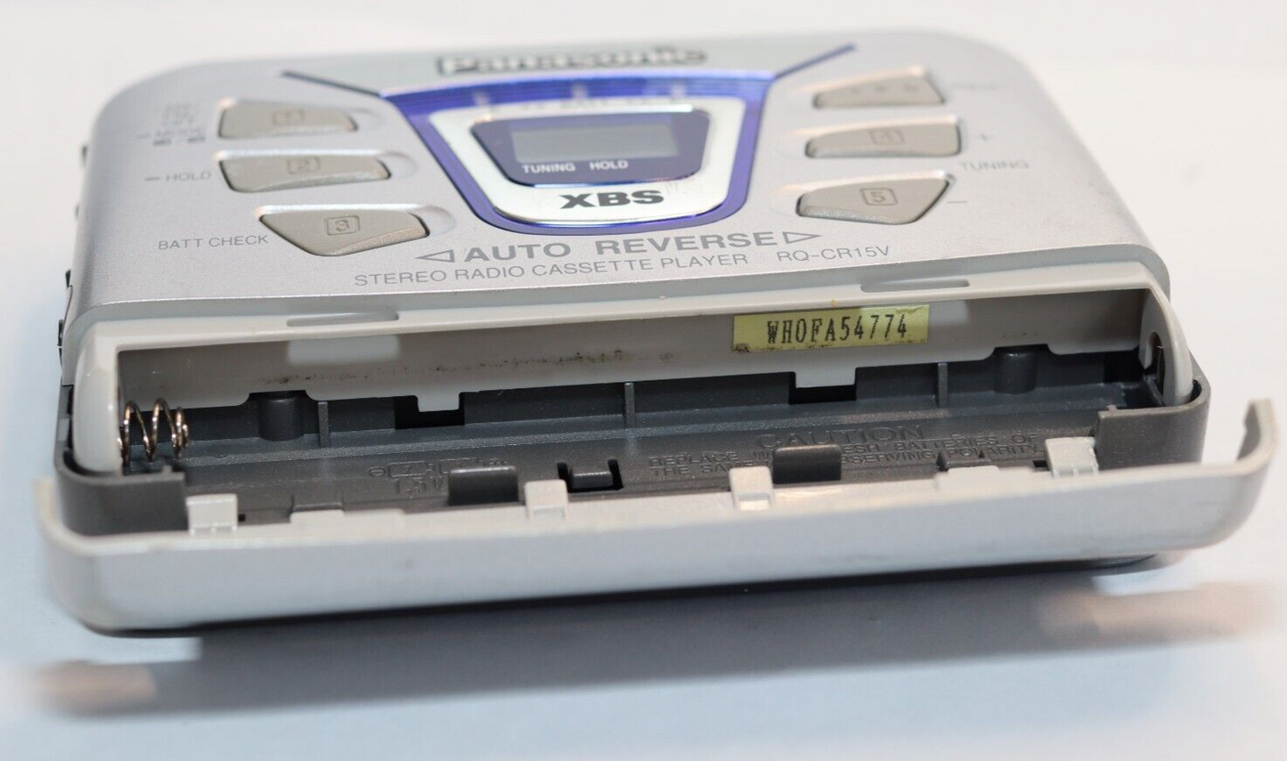 REFURBISHED - Panasonic Cassette Player RQ-CR15V - (Fully Operational) Serial No: WH0FA54774