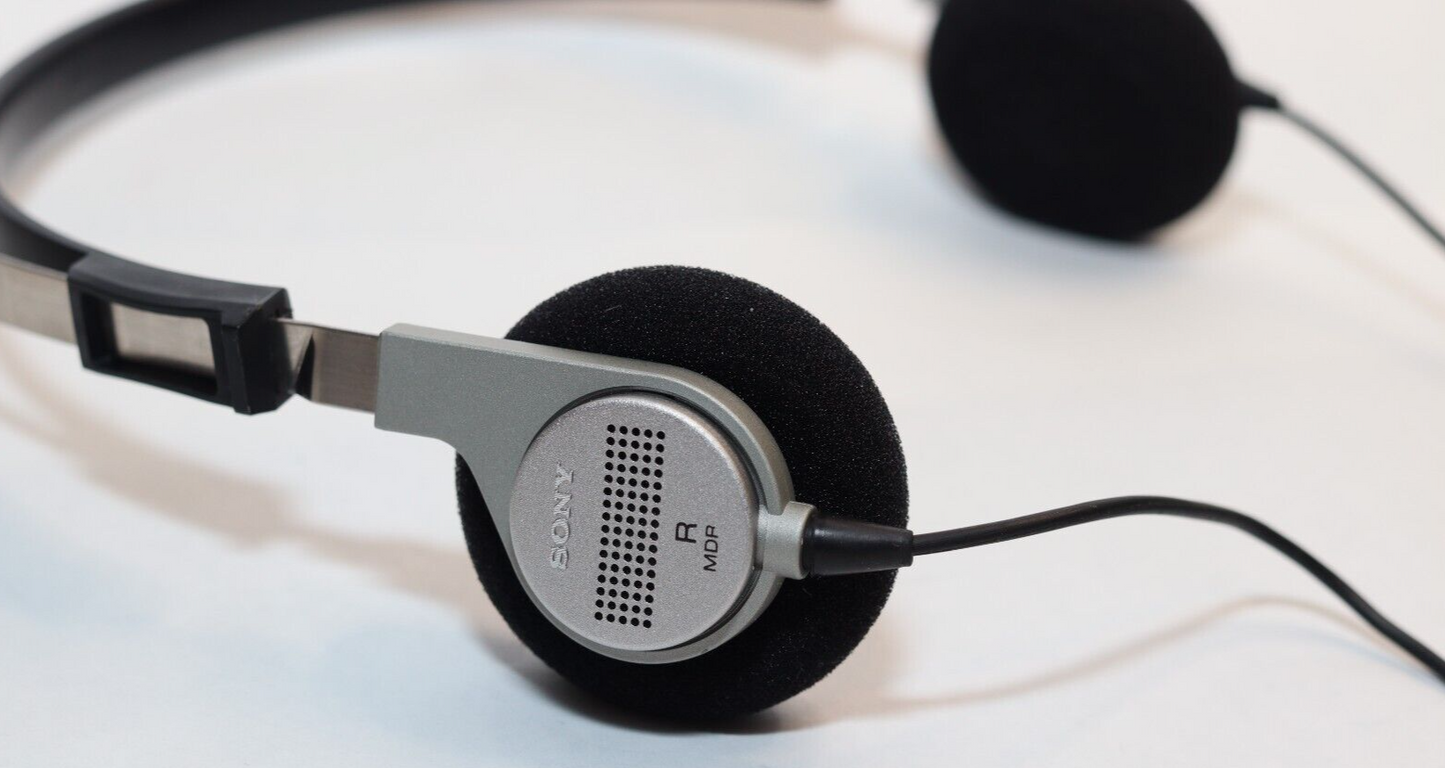 REFURBISHED - Sony MDR-3 - Boxed Headphones - Walkman Headphones  - (Fully Operational) with Amended Audio Jack