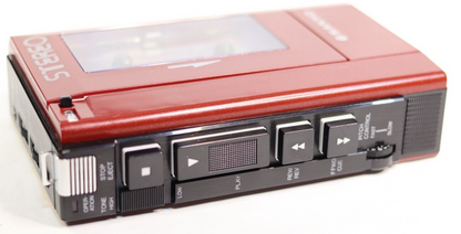 REFURBISHED - Sanyo Cassette Player M4440 with Case and User Manuel - (Fully Operational) Serial No: 14310419