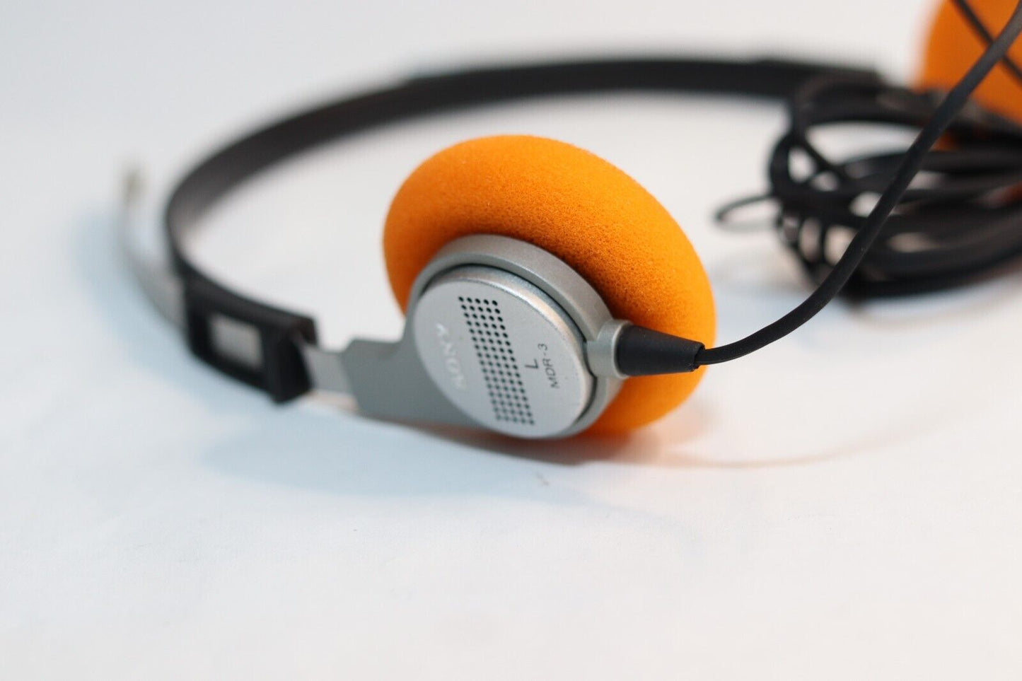 REFURBISHED - Sony MDR-3 - Headphones - Walkman Headphone - (Fully Operational) with Adapter Audio Jack