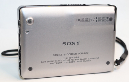 REFURBISHED - Sony Walkman Cassette-Corder TCM-80V - (Fully Operational) Serial No: 148706