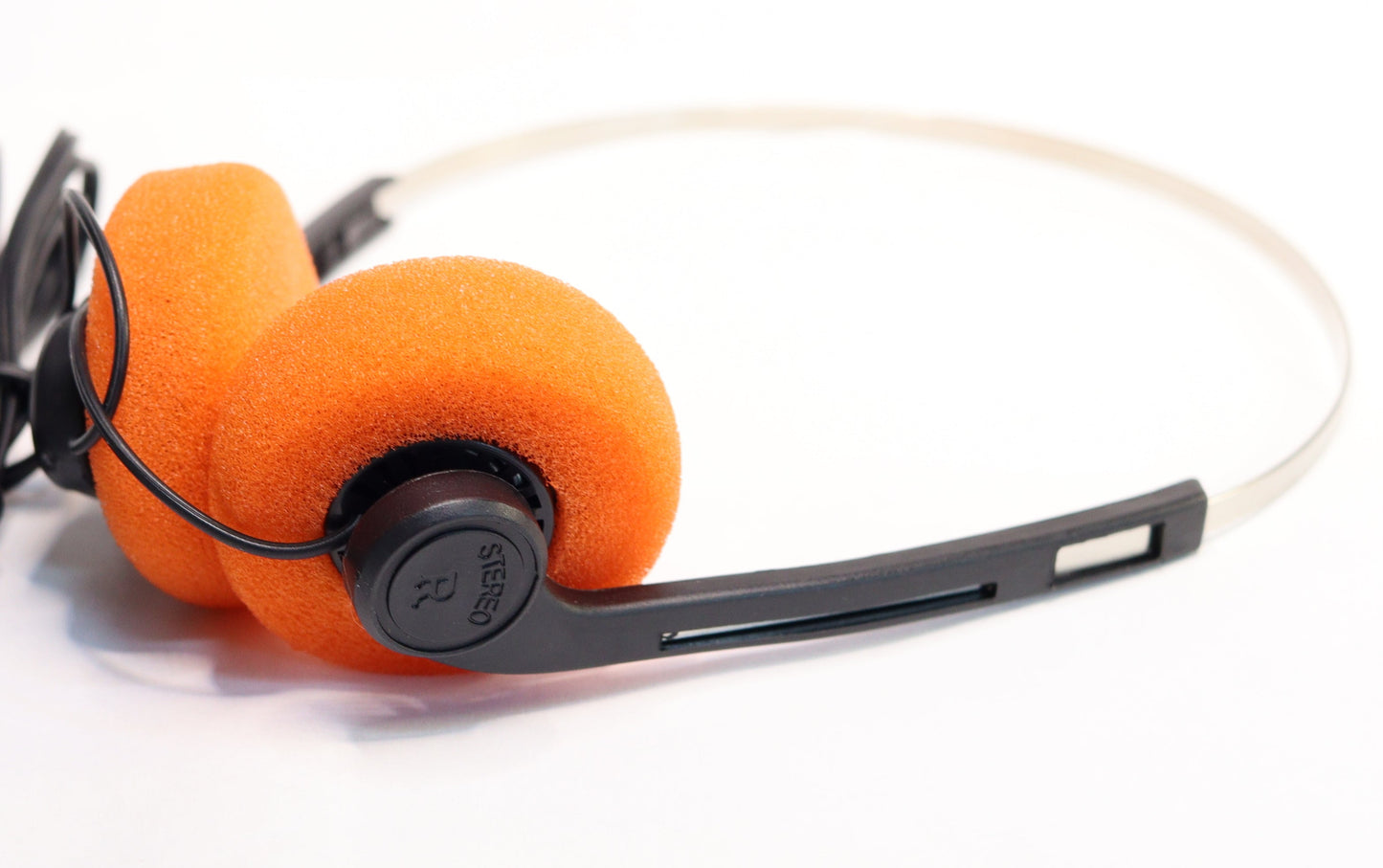 Classic Retro Look Headphones. Simple Everyday Sound.