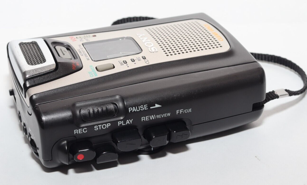 REFURBISHED - Sony Walkman Cassette-Corder TCM-465V - (Fully Operational) Serial No: 154049