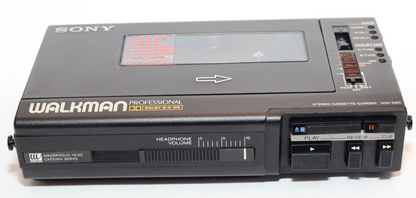 REFURBISHED - Sony Walkman Cassette Player WM-D6C With Case and Shoulder Strap - (Fully Operational) Serial No:234462