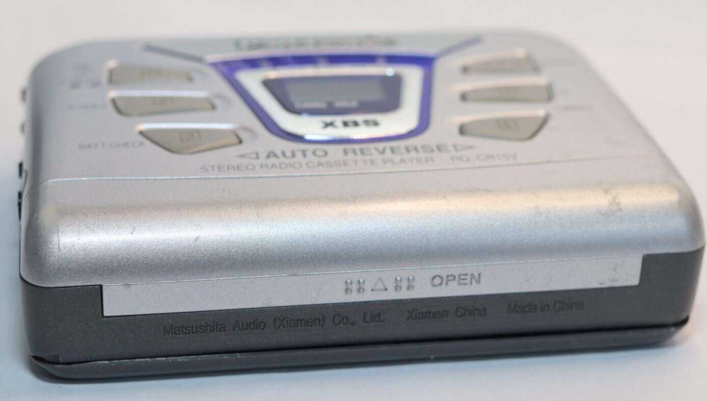 REFURBISHED - Panasonic Cassette Player RQ-CR15V - (Fully Operational) Serial No: WH0FA54774