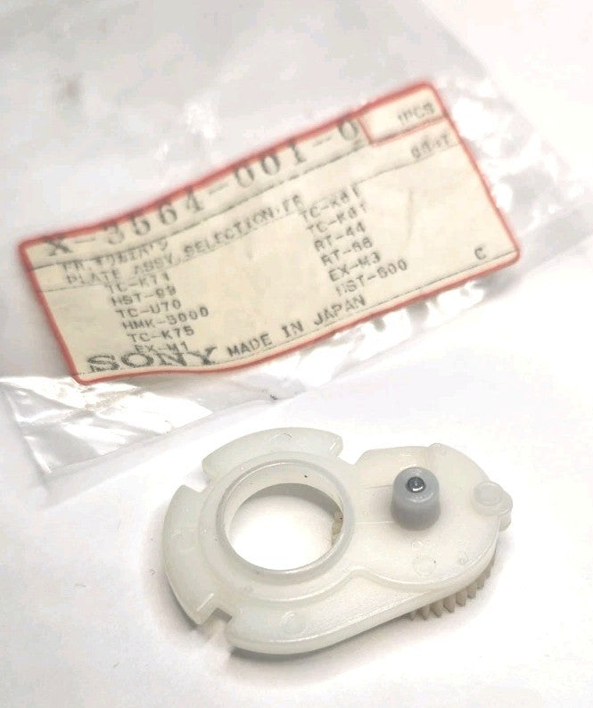 Sony Genuine Part - FR Selection Plate Assy for TC-K71/K75/K61 PN X-3564-001-0