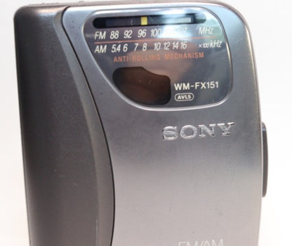 Sony Walkman Radio/Cassette WM-FX151 - (Fully Operational) Serial No: 814055