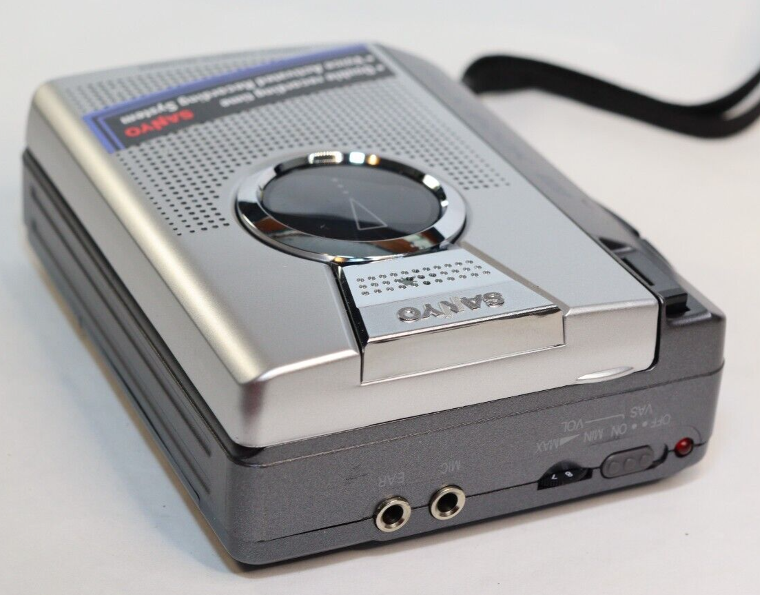 REFURBISHED - Sanyo Cassette Recorder BOXED TRC-1149 - (Fully Operational) SN:M5X35572