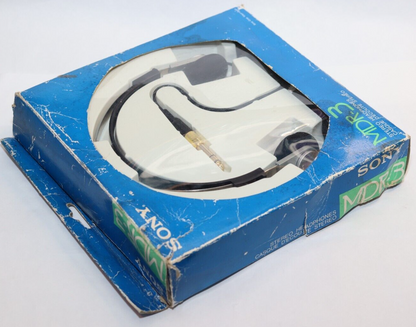 REFURBISHED - Sony MDR-3 - Boxed Headphones - Walkman Headphones  - (Fully Operational) with Amended Audio Jack