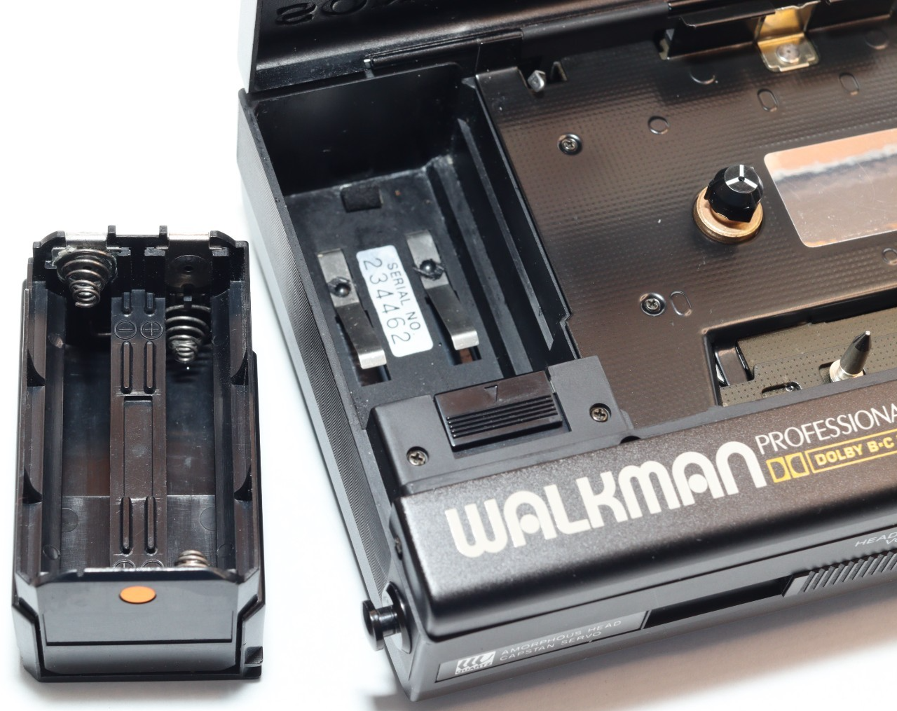 REFURBISHED - Sony Walkman Cassette Player WM-D6C With Case and Shoulder Strap - (Fully Operational) Serial No:234462