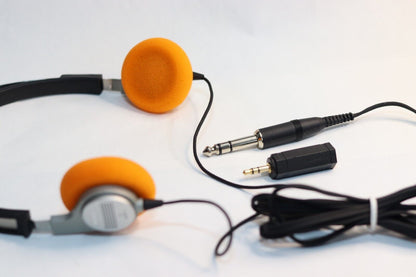 REFURBISHED - Sony MDR-3 - Headphones - Walkman Headphone - (Fully Operational) with Adapter Audio Jack