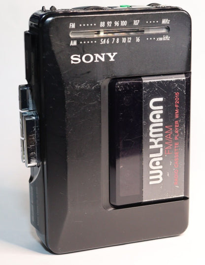 Sony Walkman Radio/Cassette WM-F2015 - (Fully Operational) Serial No: 717032
