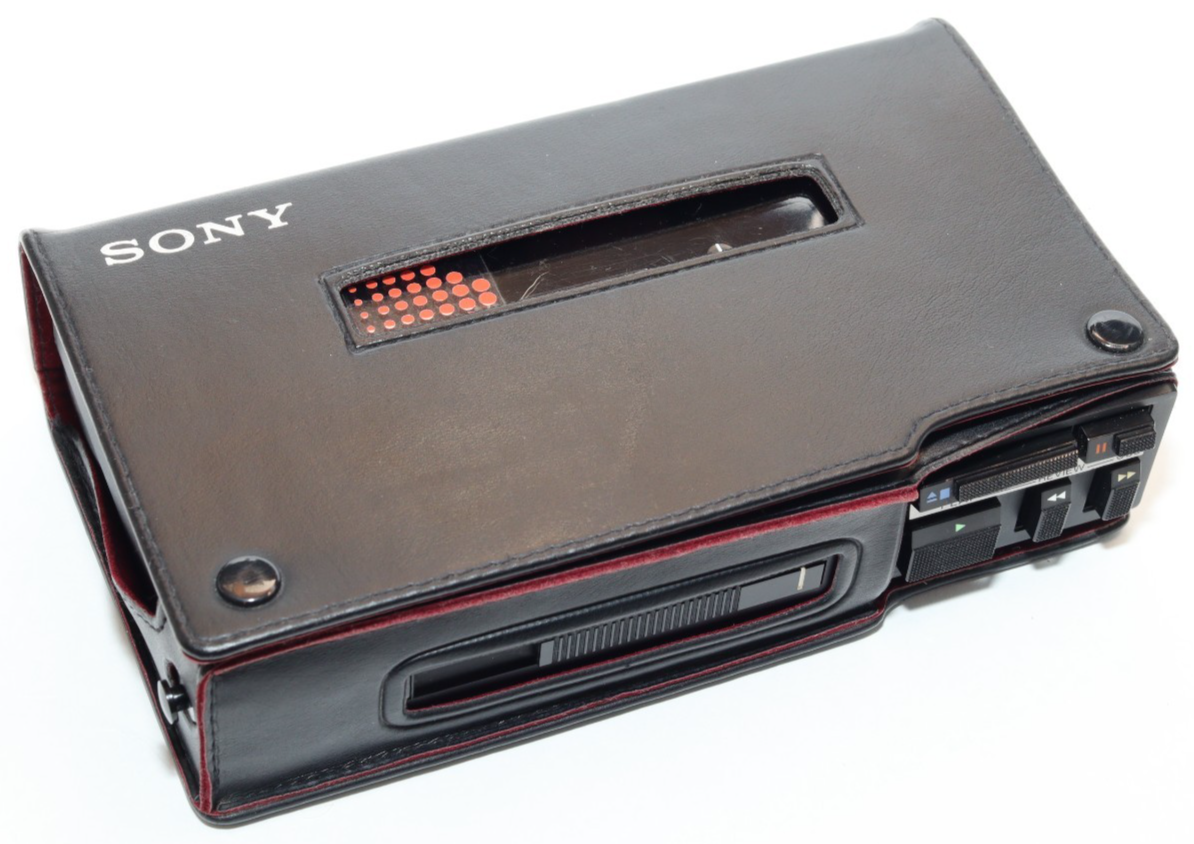 REFURBISHED - Sony Walkman Cassette Player WM-D6C With Case and Shoulder Strap - (Fully Operational) Serial No:234462