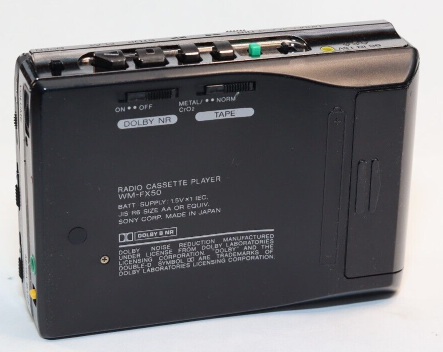 REFURBISHED - Sony Walkman Radio/Cassette WM-FX50 - (Fully Operational) Serial No: 260263