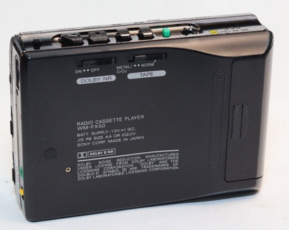 REFURBISHED - Sony Walkman Radio/Cassette WM-FX50 - (Fully Operational) Serial No: 260263