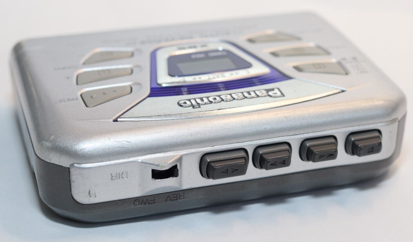 REFURBISHED - Panasonic Cassette Player RQ-CR15V - (Fully Operational) Serial No: WH0FA54774