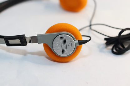 REFURBISHED - Sony MDR-3 - Headphones - Walkman Headphone - (Fully Operational) with Adapter Audio Jack