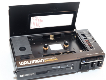 REFURBISHED - Sony Walkman Cassette Player WM-D6C With Case and Shoulder Strap - (Fully Operational) Serial No:234462