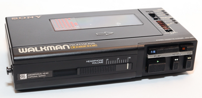 REFURBISHED - Sony Walkman Cassette Player WM-D6C With Case and Shoulder Strap - (Fully Operational) Serial No:234462